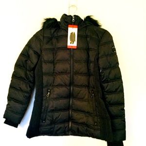 Nautica Ladies Puffer Jacket NWT Black
